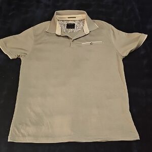 Denim &‎ Flower Light Gray Polo Shirt